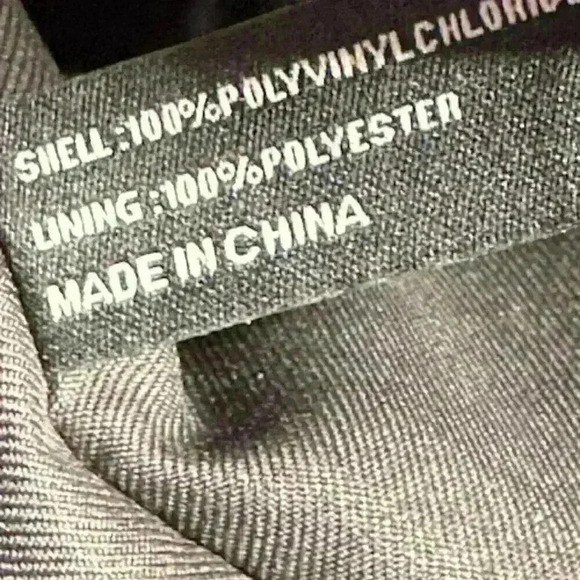 NWOT Crossi Black Vegan Leather Tote Shoulder Bag - Picture 5 of 12